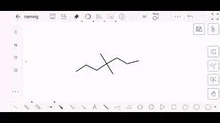 Draw and Name 4,4Diethylheptane on KingDraw