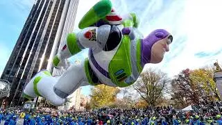 Buzz Lightyear Balloon – 2025 Macy’s Thanksgiving Day Parade (4K)