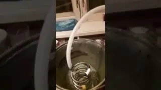Первая перегонка с браги!