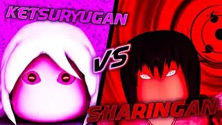 Ketsuryugan vs Sharingan! - Shinobi Life 2