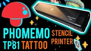 Phomemo TP81 (Upgraded) Tattoo Stencil Printer #phomemo