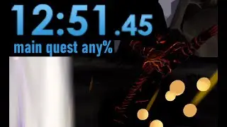 Gedonia speedrun main quest any% 12:51