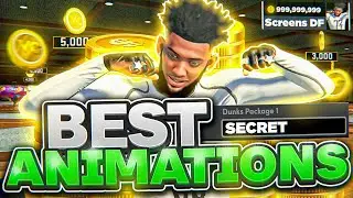 BEST DUNK ANIMATIONS FOR ALL BUILDS IN NBA 2K21! BEST BADGES & SETTINGS FOR SLASHING!
