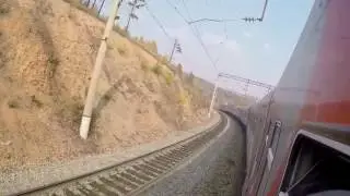 Транссиб. Яблоновый перевал с окна поезда