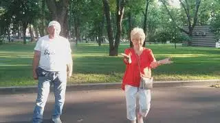 Харьков, танцы в саду;