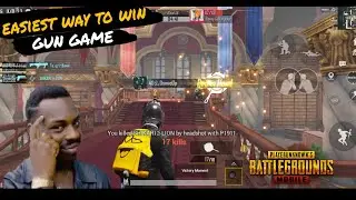 Easiest way to win Gun Game | PUBG MOBILE | NEW MAP