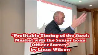 Profitable Timing of the Stock Market with the Senior Loan Officer Survey talk at the ABR Conference