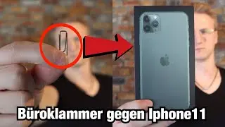 Ich TAUSCHE eine BÜROKLAMMER gegen ein IPHONE11 (in 24 Stunden)
