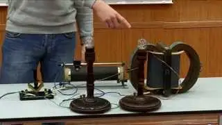 Медленное нарастание тока в цепи с индуктивностью