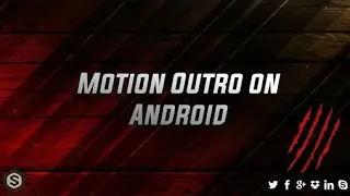 How to make your own superb motion outro