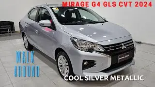 2024 Mitsubishi Mirage G4 GLS CVT (Cool Silver Metallic)