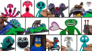 ESCULPIENDO a TODOS LOS PERSONAJES DE GARTEN OF BANBAN CAPITULO 7 con Plastilina