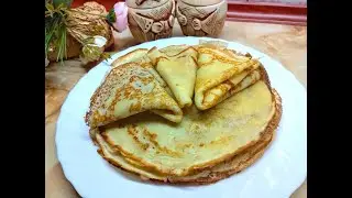 ПЫШНЫЕ БЛИНЫ НА КЕФИРЕ