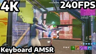 [4k] Fortnite Keyboard ASMR 😵‍💫 Titled Zone Wars - 240FPS