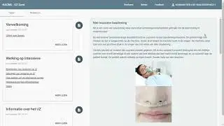 NAOMI - screencast patient and relatives application (with subtitles)