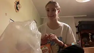 Opening some stuff, my grandma gave me