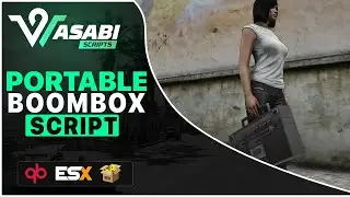 Wasabi's FiveM Boombox 2.0 [ESX / QBCore]