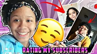 rating my subscribers 1-10 🥰 (all of them were 10 out of 10)|TrinityRarity