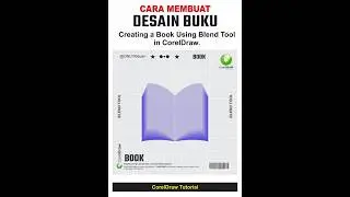 Creating a Book Using Blend Tool in CorelDraw  