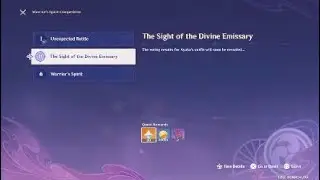 Genshin impact: The Sight of the Divine Emissary. Me vs Younan in Warriors Spirit Duel Round 3.
