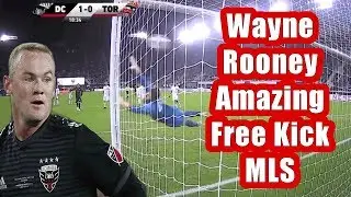 Wayne Rooney Amazing Free Kick MLS