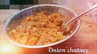 Onion chutney or gravy recipe in Tamil /Meena time.