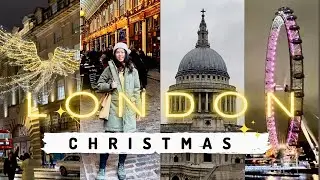 Christmas in London🎄丨Places to Visit in 3 Days丨我在英國倫敦的聖誕假期 從愛丁堡搭長途巴士到倫敦