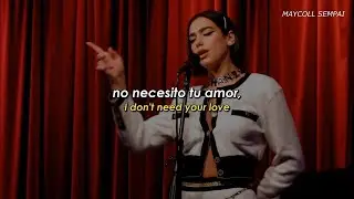 Dua Lipa - IDGAF (Sub Español + Lyrics)