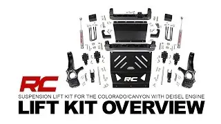 Rough Country's 6 inch Suspension Lift Kit for Chevy Colorado and GMC Canyon Duramax Diesel