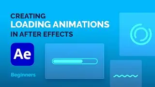 Creating Loading Bar Animations in After Effects - Beginner #design