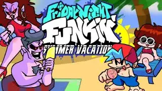 Friday Night Funkin Summer Vacations - FNF Mod ( hard )