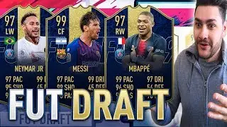 MESSI NEYMAR & MBAPPE - ATAC DE VIS in FIFA 19 DRAFT SPRE GLORIE #86