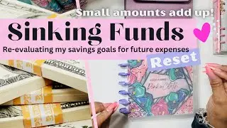 ARE THEY REALLY WORKING? SINKING FUNDS RESET | RE-EVALUATING MY SITUATION 