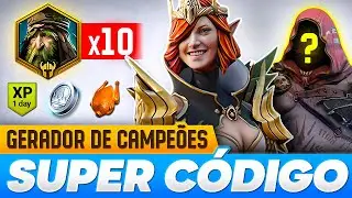2 CÓDIGOS = 20 CAMPEÕES🔥Raid Shadow Legends Codigos🔥PT 2025