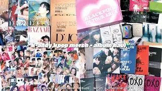 k-addy kpop haul 3 ❦ more albums, bts photofolios, nct/aespa/snsd merch, magazines, & photocards !