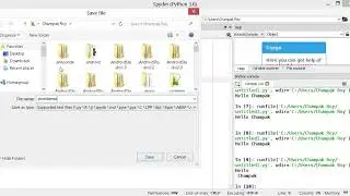 Running a Python Program in Spyder