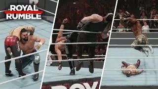 Royal Rumble 2019 - 30 Man Rumble Highlights! (WWE 2K19)