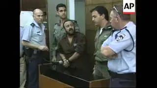 Senior Fatah leader Marwan Barghouti appears in court