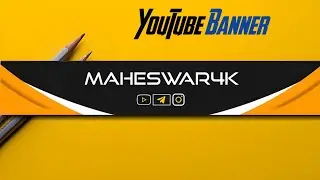 How To Make YouTube Banner Kaise Banaye mobile se | How To YouTube Banner | Banner Kaise Banaye