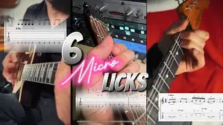 6 short licks