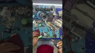 iPhone X back panel change