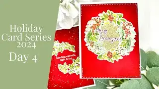 Holiday Card Series 2024 - Day 4 - Make A Washi Tape Holiday Card