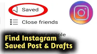 find saved posts on instagram