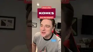 This Kohl’s lore is bizarre!! 