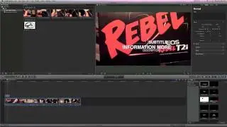 how to insert text and titles Final Cut Pro X
