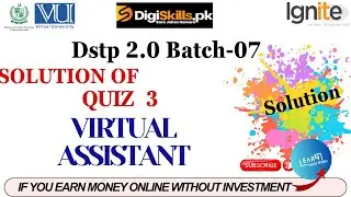 virtual assistant quiz no 3 batch 7 solution | quiz no 3 virtual assistant batch 7 | 