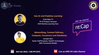 AWS re:Invent 2024 Recap Edition - Day 1 by AWS UG Madurai & Dehradun