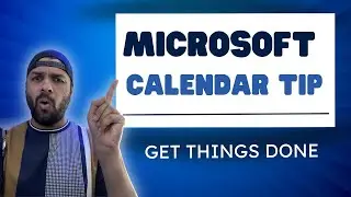 How to use your calendar for time management and getting things done | MS calendar | Google Calendar