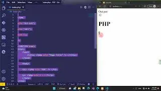 php intro with xammp echo coding server LearnMore