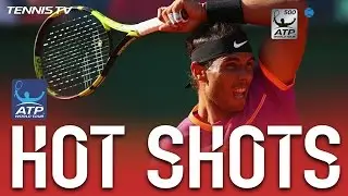Hot Shot: Nadal Covers The Whole Court In Barcelona 2017